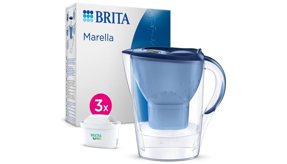 Teste da jarra filtrante BRITA Marella Blue 2.4L