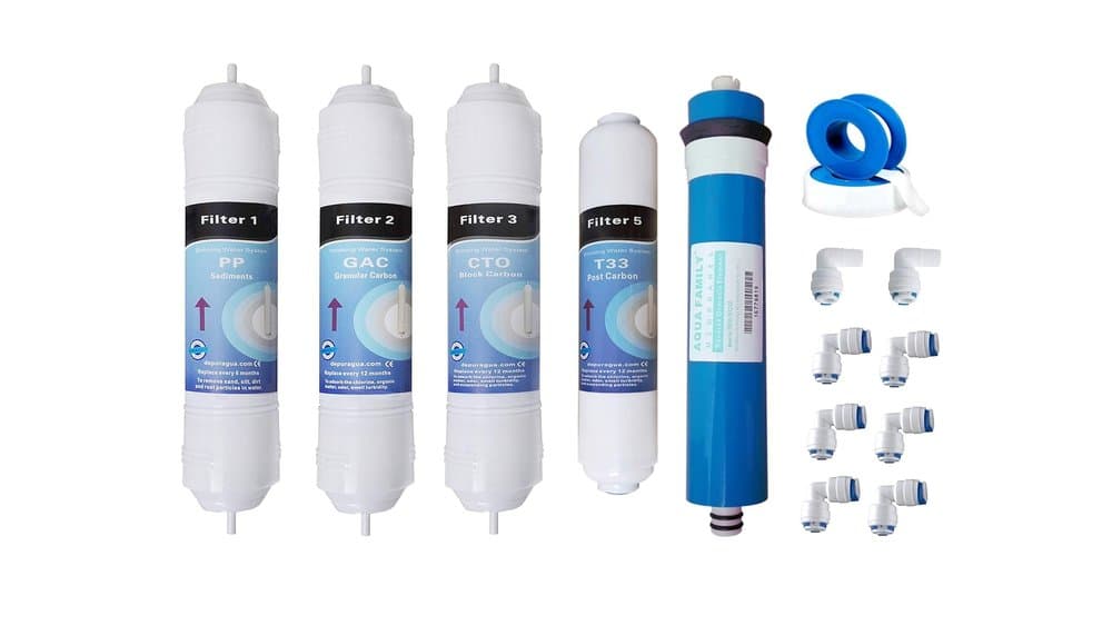 Depuragua Compact: Zestaw filtrów i membrany RO