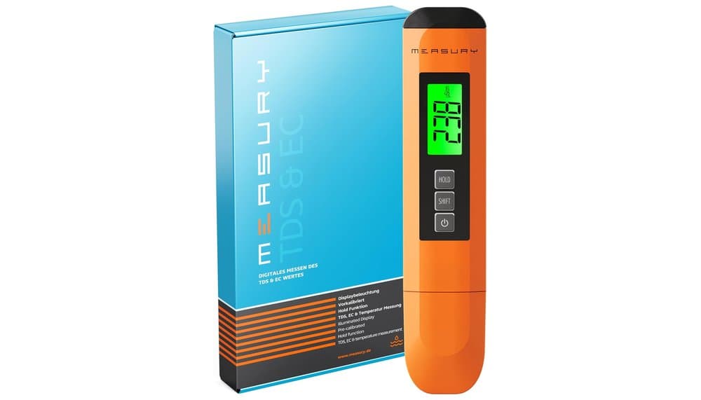 Análisis del Measury TDS & EC Water Tester