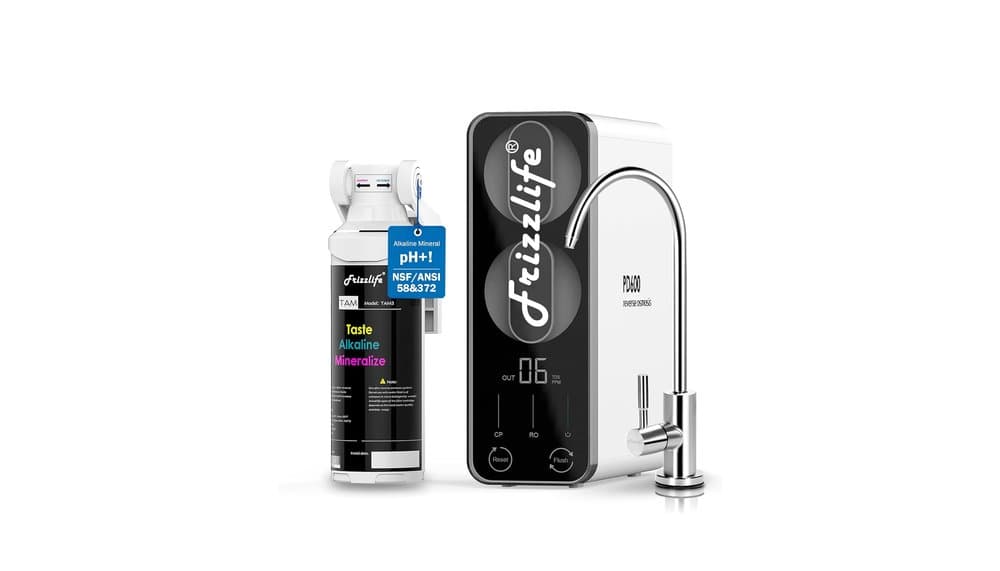 Frizzlife PD600-TAM3 Tankloos RO Waterfiltersysteem Test