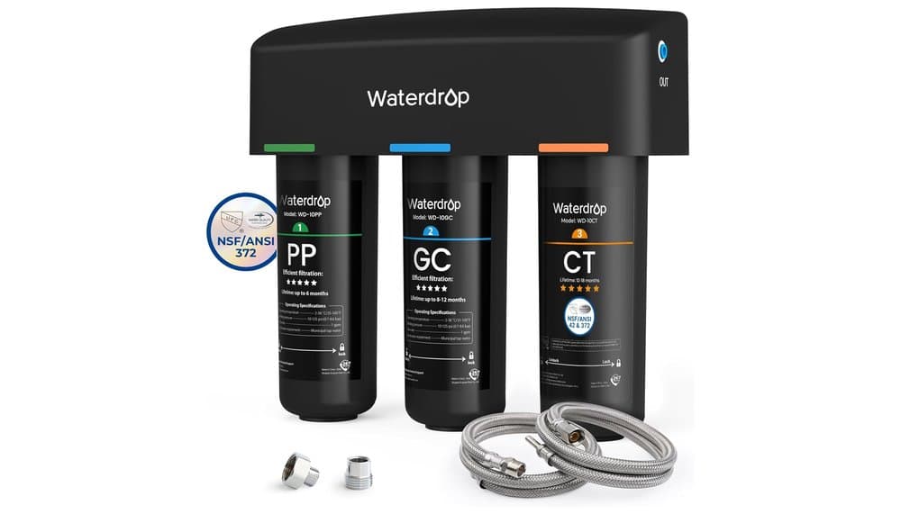 Recensione Filtro Sotto Lavello Waterdrop TSA